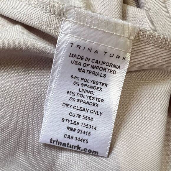 TRINA TURK NWT SZ Small Floral Sheath Silhouette Dress Felana Summer Spring Sz2 - Picture 8 of 12